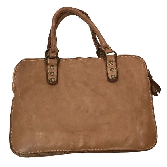 Constanza Rota Handbags - Constanza Rota Satchel, Cognac